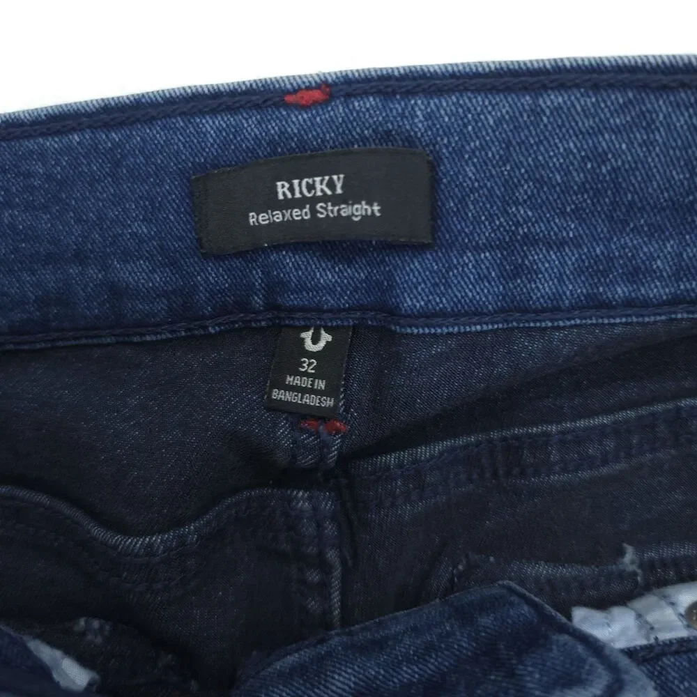 True Religion Ricky Flap Relaxed Straight Mens 32 NWT